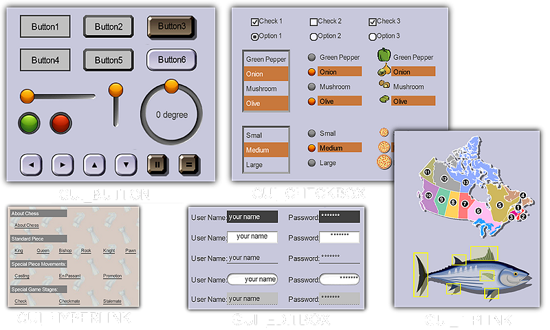  Samples of Interactive Sprite